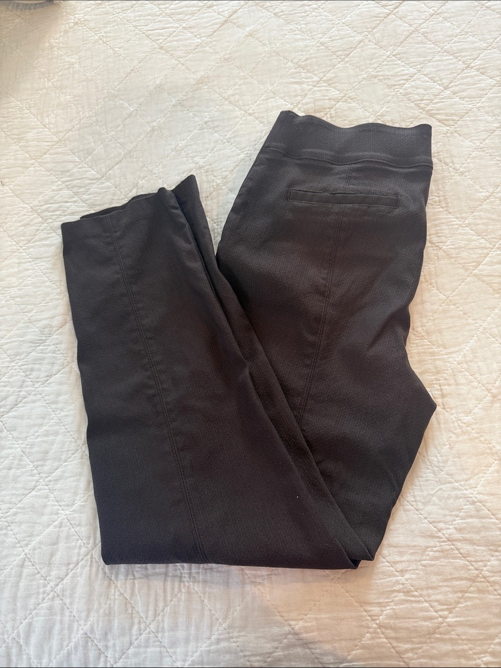 Vera Wang Stretch Ankle Leggings - Sleek Stretch